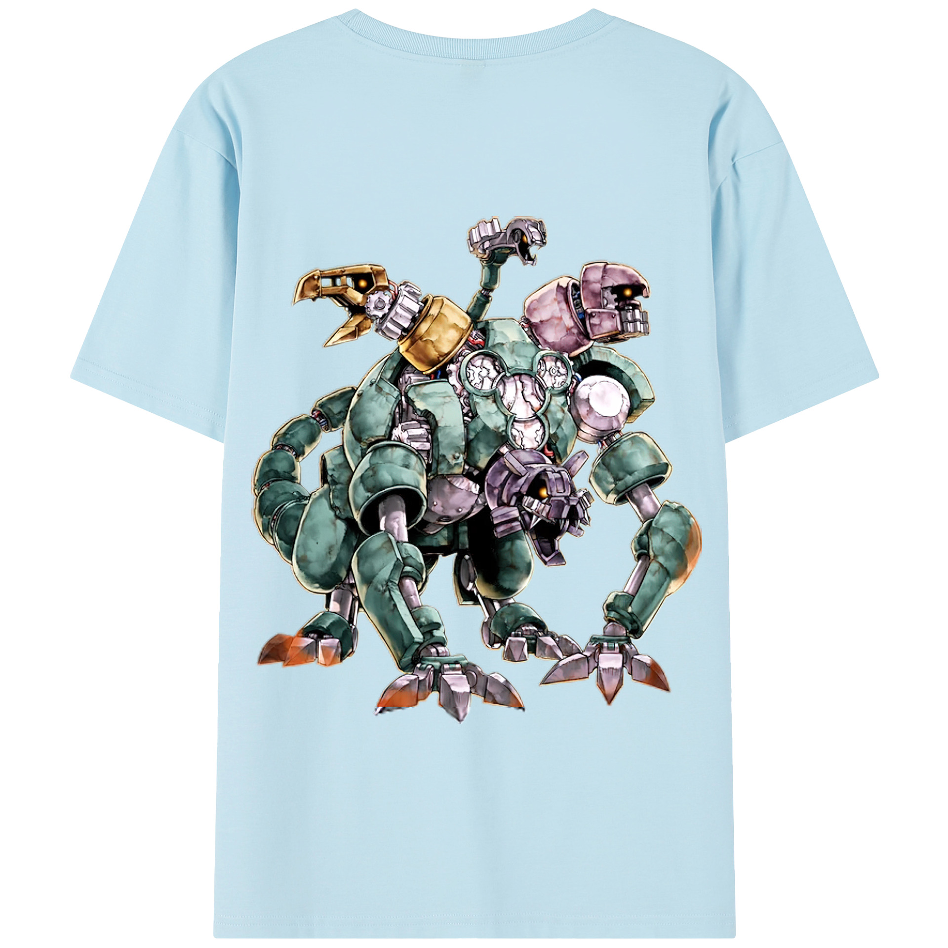 （画像用） 遊☆戯☆王 Yu-Gi-Oh! 綿100％半袖Tシャツ（背面プリント）
